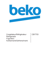 Beko CBI7703 Manual Del Usuario