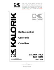 Kalorik TKM 20208 Manual De Instrucciones