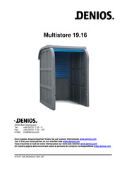 Denios Multistore 19.16 Manual De Instrucciones