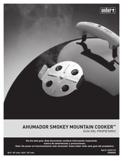 Weber AHUMADOR SMOKEY MOUNTAIN COOKER Guia Del Propietario