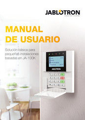 jablotron JA-100K Manual De Usuario