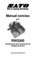 SATO RWG500 Manual De Instrucciones