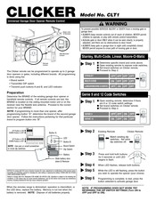 Clicker CLT1 Manual De Instrucciones