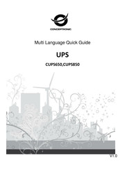 Conceptronic CUPS850 Manual Del Usuario