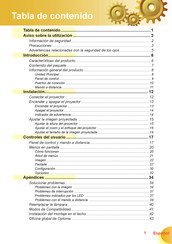 Optoma 720P Manual Del Usuario