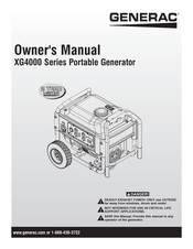 Generac XG4000 Manual De Usuario