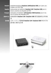 Mettler Toledo EasyScan USB Instrucciones De Instalación