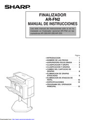 Sharp AR-FN2 Manual De Instrucciones