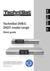 TechniSat DVB-C Serie Guía Rápida