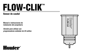 Hunter FLOW-CLIK Manual E Instrucciones De Instalación Del Propietario