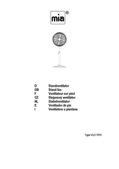 MIA VLO 7010 Manual De Instrucciones