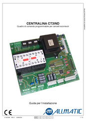 Allmatic CENTRALINA CT3IND Guia De Instalacion