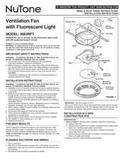 NuTone 8663RFT Manual De Instrucciones