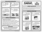 Cuisinart CookFresh STM-1000 Guía De Referencia Rápida