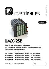 Opvimus UMX-2SB2 Manual De Instrucciones