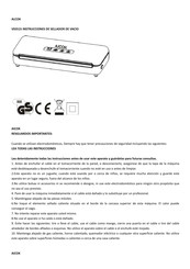 ALCOK VS5515 Manual De Instrucciones