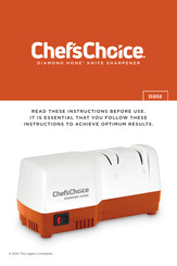 ChefsChoice DIAMOND HONE D202 Guia De Inicio Rapido