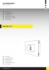 PLYMOVENT ES-90/005 Instrucciones Para El Uso