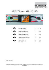 Multiplex 7 2231 Instrucciones