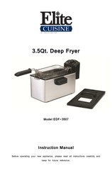 Elite Cuisine EDF-3507 Manual Del Usuario