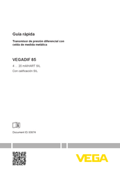Vega DIF 85 Guía Rápida