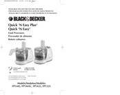 BLACK&DECKER Quick 'N Easy Plus FP1435 Manual Del Usuario