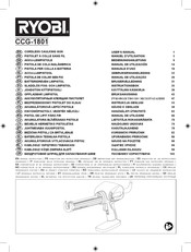 Ryobi CCG-1801 Manual De Utilización