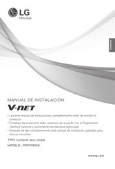 LG V-net PDRYCB100 Manual De Instalación