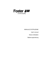 Foster 7330245 Manual Del Usuario