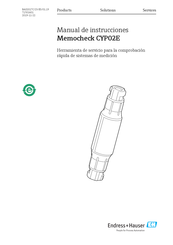 Endress+Hauser Memocheck CYP02E Manual De Instrucciones