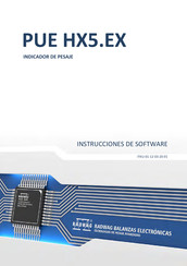 RADWAG PUE HX5.EX Instrucciones De Software