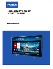 Hyundai Electronics HYLED7501i4K Manual De Usuario