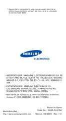 Samsung SGH-E715 Manual De Instrucciones