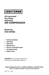 Craftsman 919.167802 Manual Del Usuario