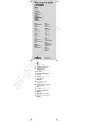 Braun LS 30 Instrucciones De Uso