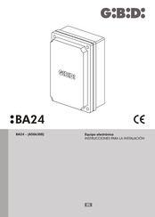 GBD AS06300 Instrucciones Para La Instalación