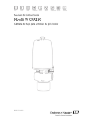 Endress+Hauser Flowfit W CPA250 Manual De Instrucciones