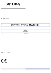 Optika Italy B-1000 Serie Manual De Instrucciones