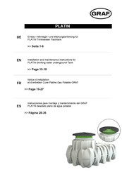 Graf PLATIN 3000 L Instrucciones Para Montaje Y Mantenimiento