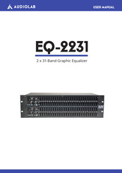 Audiolab EQ-2231 Manual Del Usuario