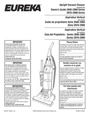 Electrolux Eureka 2940 Serie Guia Del Propietario