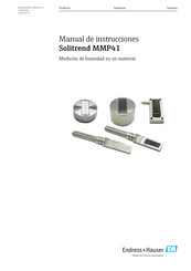 Endress+Hauser Solitrend MMP41 Manual De Instrucciones