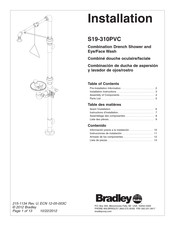 Bradley S19-310PVC Manual Del Usuario