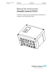 Endress+Hauser Cleanfit Control CYC25 Manual De Instrucciones
