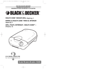 Black and Decker HEALTH ZONE Manual Del Usuario