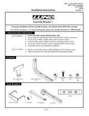 LUND EZ Bracket Instrucciones Del Installation