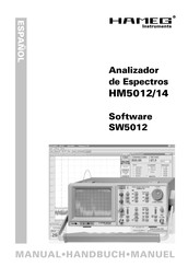 Hameg Instruments HM5012 Instrucciones De Manejo