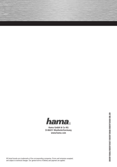 Hama My DISA 00091068 Manual Del Usuario