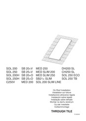 Immergas THROUGH TILE SOL 250 ECO Manual De Instrucciones