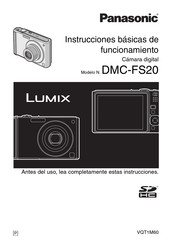 Panasonic Lumix DMC-FS20 Instrucciones Básicas De Funcionamiento